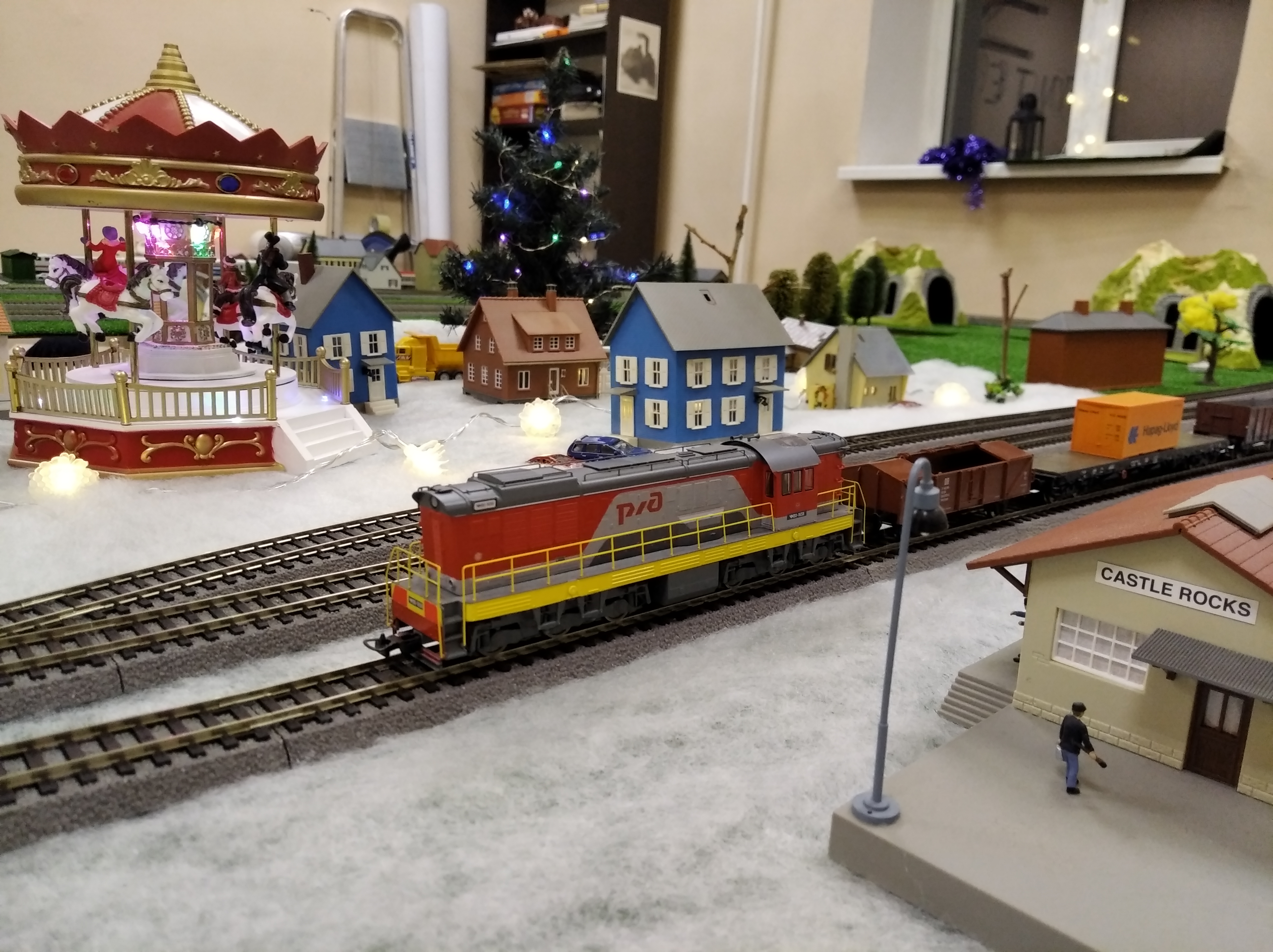 Рождество на макете