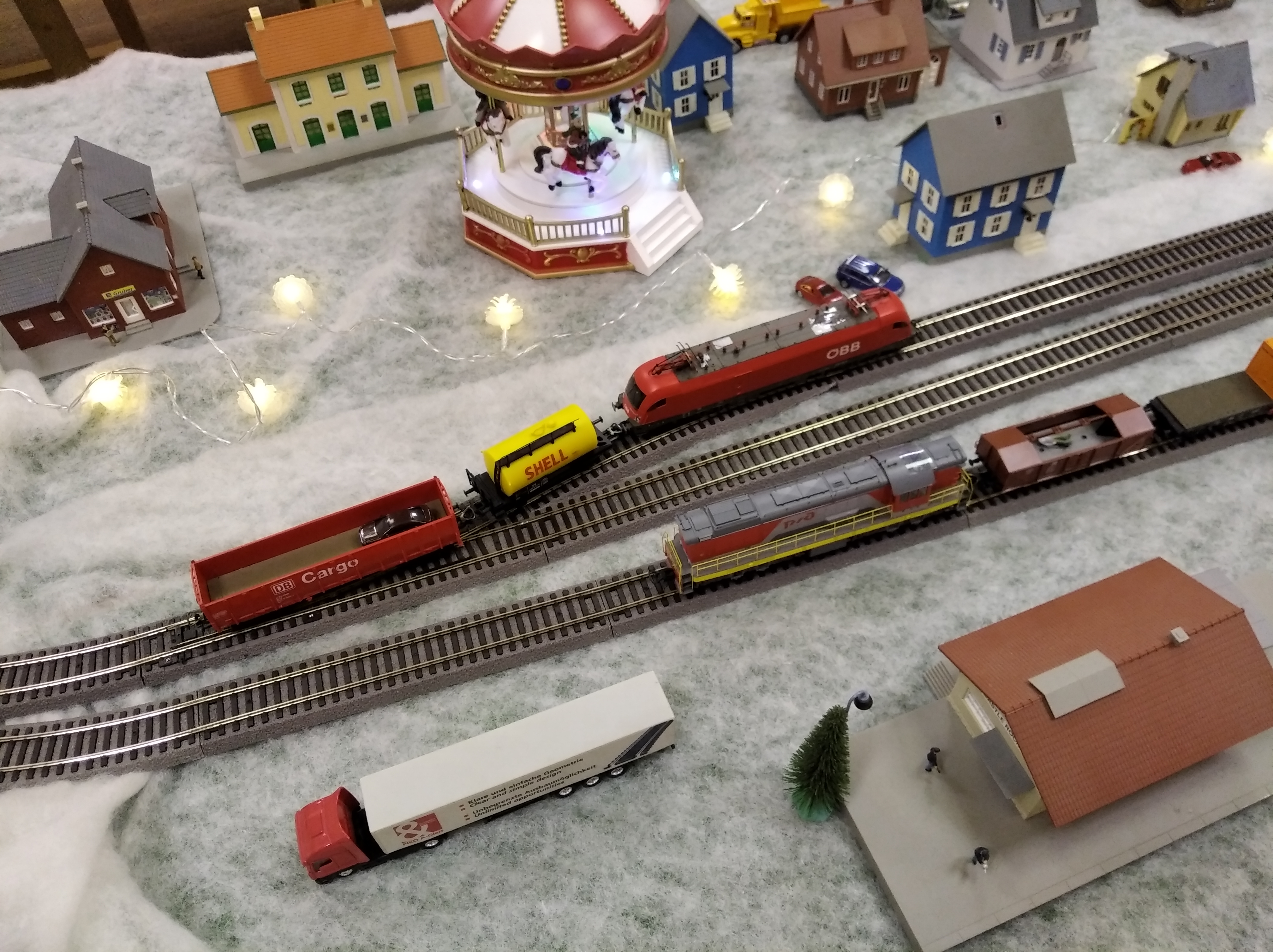 Рождество на макете