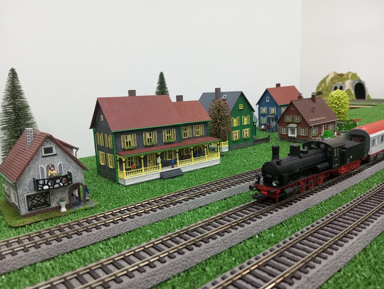 модель паровоза BR55