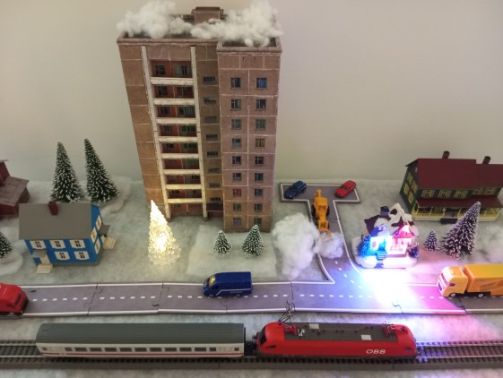 Зимний макет