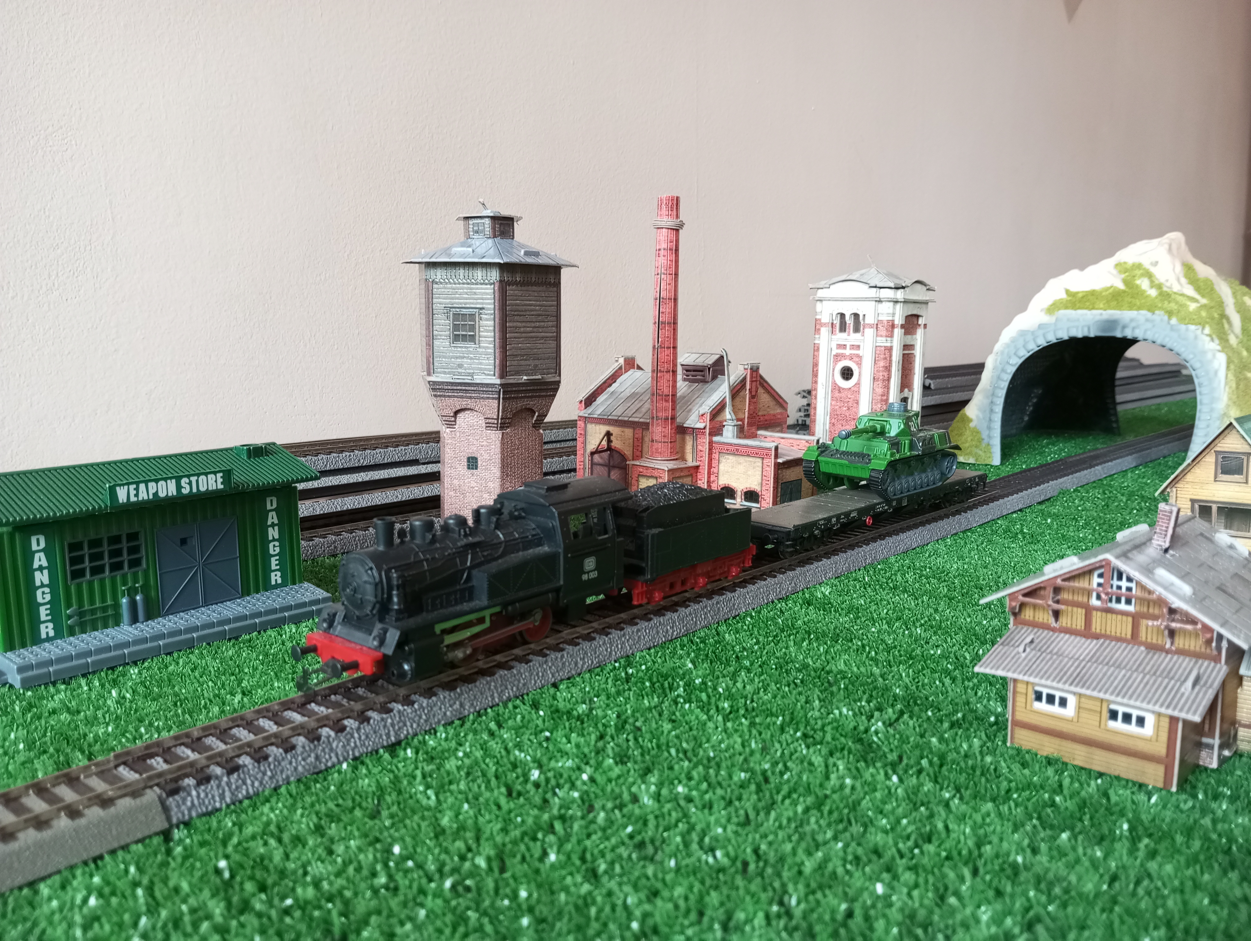 Модель паровоза