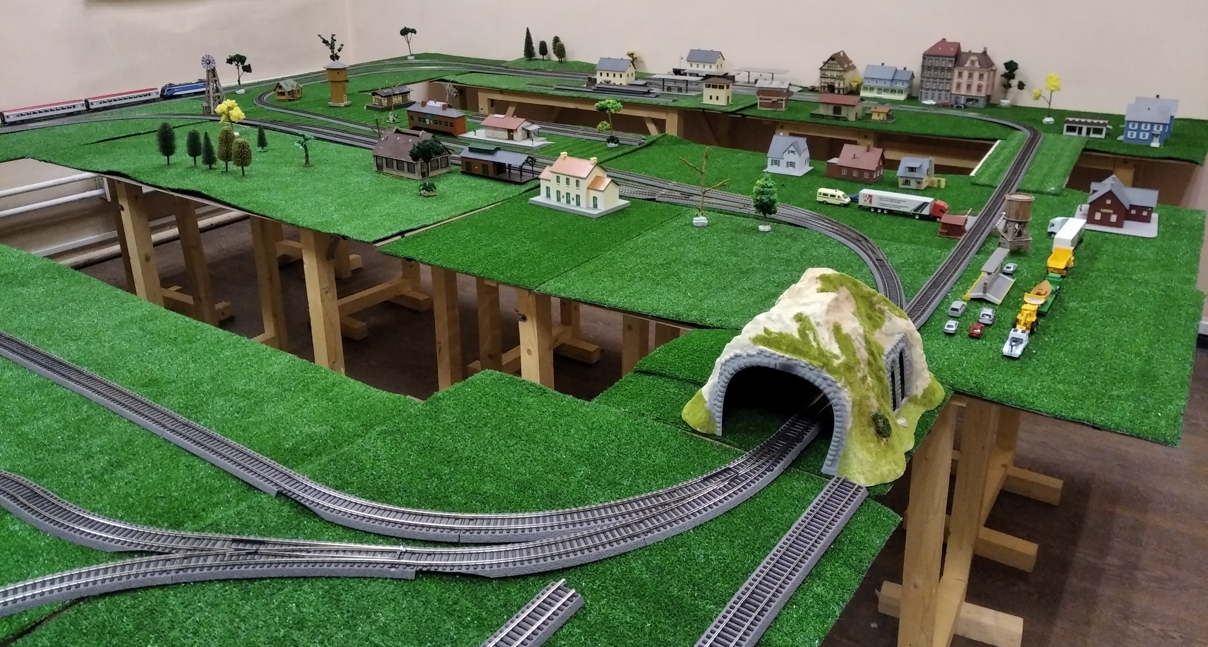 Тоннель для макета